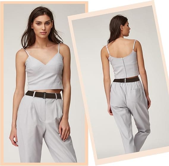 1 stk usynlige belter for kvinner, elastisk belte for kvinner, justerbart elastisk belte med flat spenne, usynlige midjebelter for jeans, bukser, kjoler, kaffe coffee