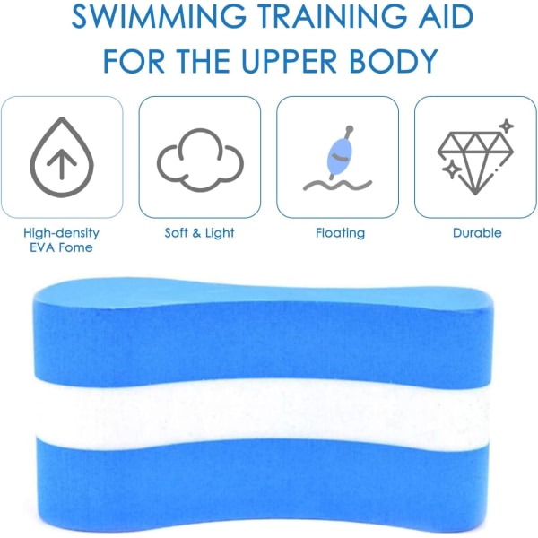Svømmehjelp laget av skum, svømmetreningshjelpemiddel for barn og voksne
