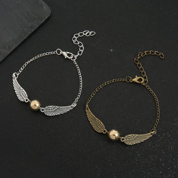 Harry Potter-armbånd - The Snitch - Sølv