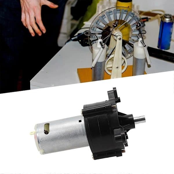 Generator Vindturbin Vind DC Generator Hånddynamo Hydraulisk Test 5V/6V/12V/24V 1500mA 20W Motor Vindgenerator