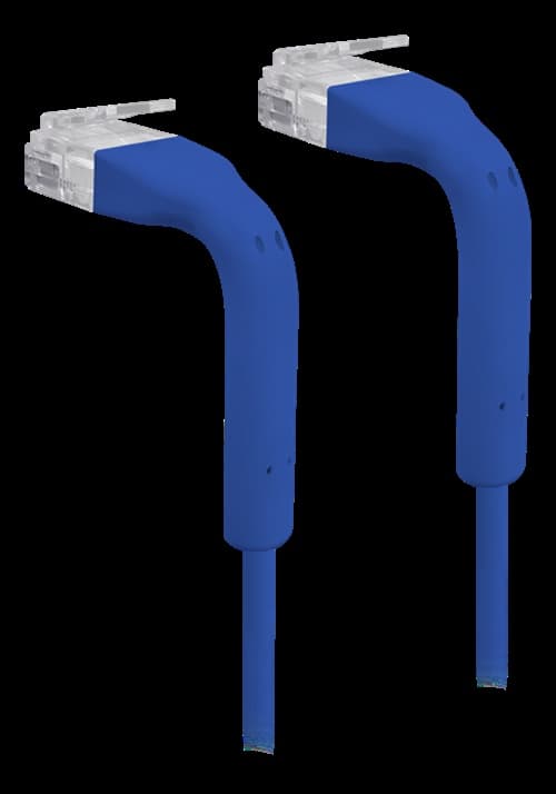 UniFi Ethernet-patchkabel böjbar med stövel RJ45 5m blå