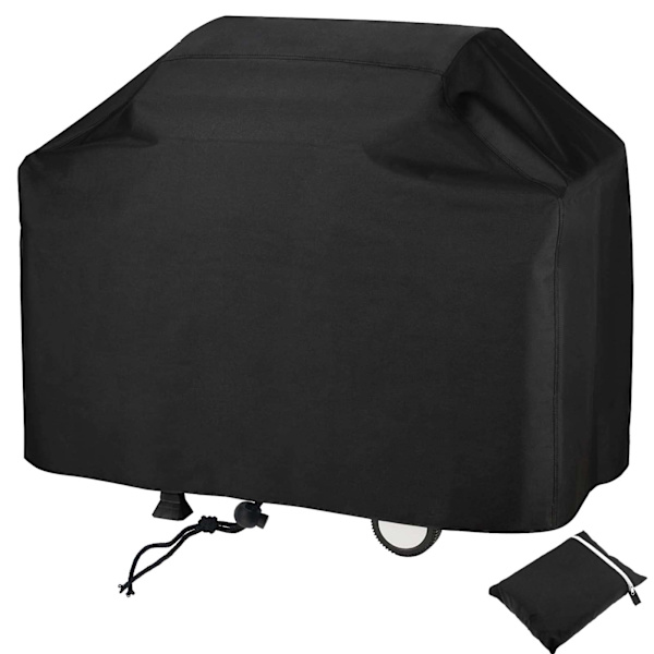 Grilli suojus, Grilli suojaava BBQ suojus, Grilli suojus Tuulenpitävä/UV-suoja/Vedenpitävä/Kosteudenkestävä/Pölytiivis 145x61x117cm