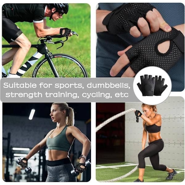 Gymhandskar Kvinnor Tyngdlyftningshandskar Kvinnor Träningshandskar Kvinnor Tyngdlyftningshandskar