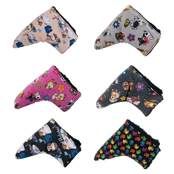 Golf Putter Head Cover Golfkølle Head Covers STIL - 2 STIL - 2 Stil-2 Style-2 Style-2