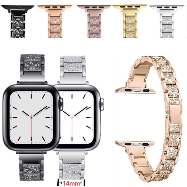 Rem til Apple Watch Ultra 49mm / Series 8&7 45mm / Se 2&6&SE&5&4 44mm / 3&2&1 42mm