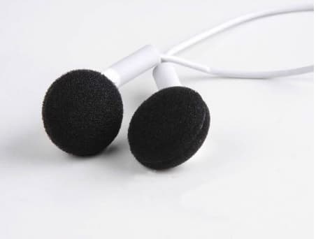 Ørepuder til in-ear hovedtelefoner 5 par Sort Black