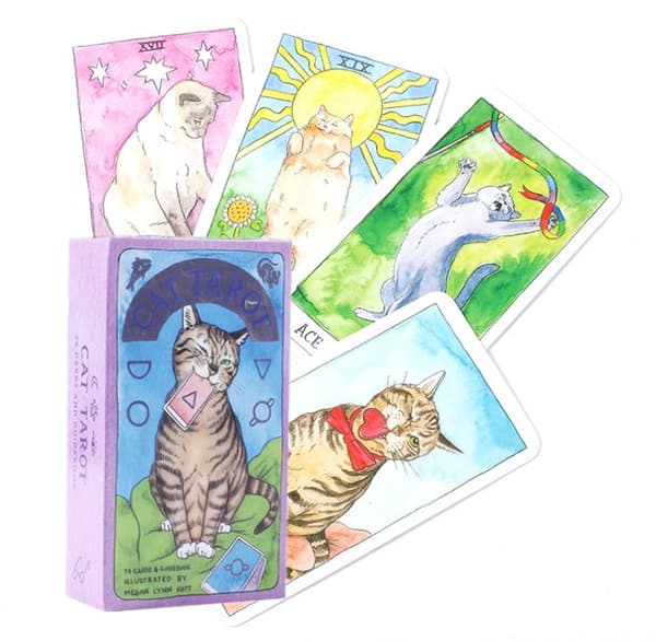 Pagan Cat Tarotkort - Miniversion