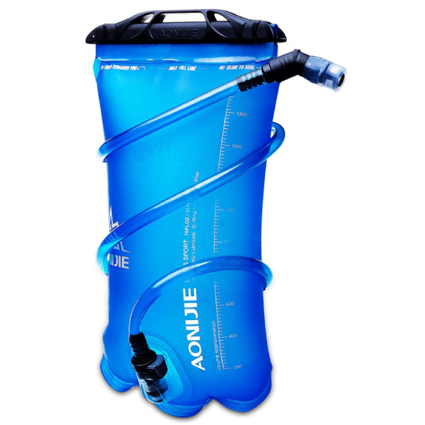 Taitettava juomapullo, BPA-vapaa urheilupullo polkupyörälle 2L (TPU)