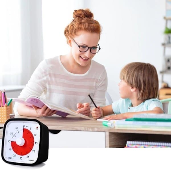 Visuel Time Timer 60 min - Det perfekte tidsstyringsværktøj til børn