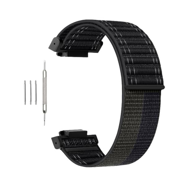 Nylonrem för Casio G-SHOCK GA110/700/DW-5600/5610 Wave Svart Black