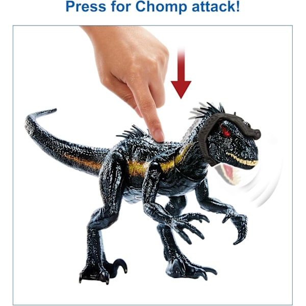 Mattel Jurassic World Dinosaur Tracker Tracks Attack Raptor