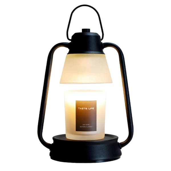 Aromaterapi Vokssmelter Lampe Natlys Røgfri Duft Atmosfære Bordlampe