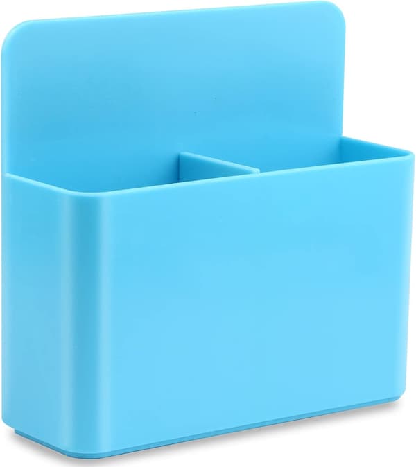1 stk magnetisk pennholder magnetisk markørholder tavlepennholder arrangør (blå) blue
