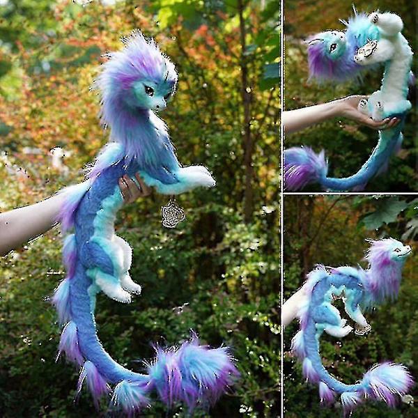Dragon Den Sidste Drage Plys Legetøj Raya Drage Bamse 50cm