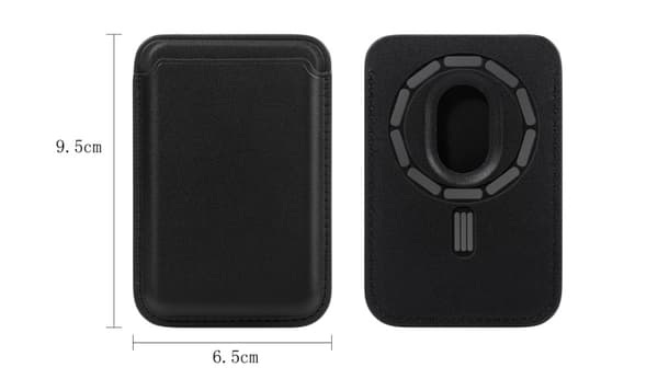 TIL Apple iPhone FineWoven Wallet med MagSafe Sort black