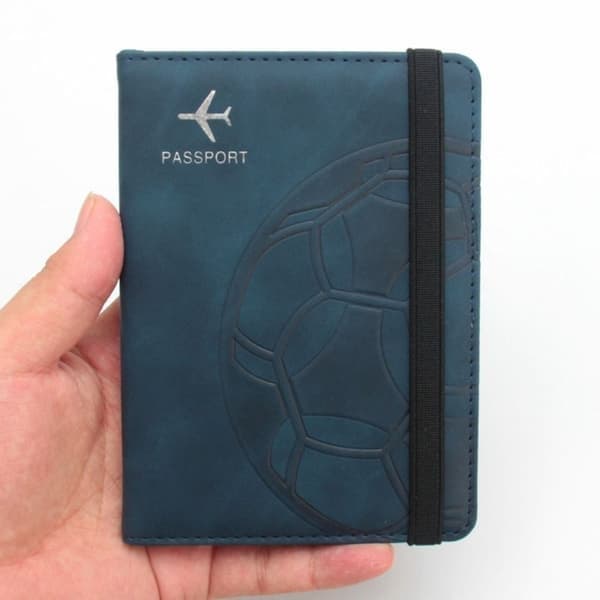 RFID-passfodral Passväska BLÅ Blå blue