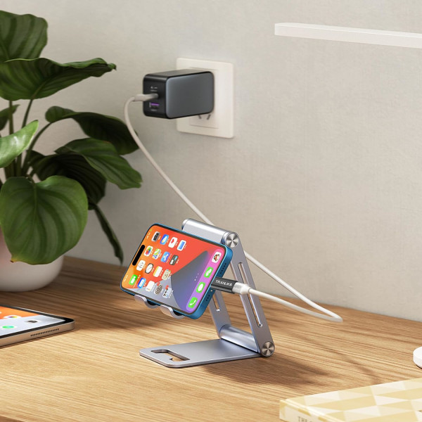 Lightning till USB C-adapter, stödjer PD 60W snabbladdning och dataöverföring för 15/15 Pro/15 Plus/15 Pro Max black