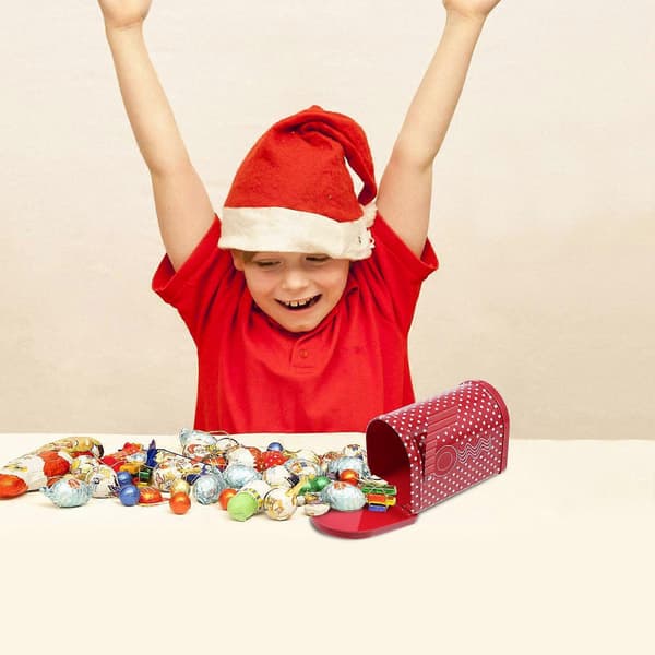 Julgodislåda Presentförpackning för förvaring 6 st blandade färger