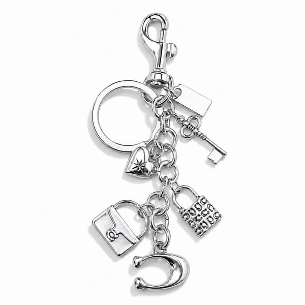 Väskberlocker för handväskor - Söt handväskkedjeberlock - Väskaccessoarberlocker för kvinnor S Lock C - Silver