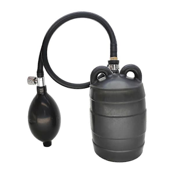 Uppblåsbar rörplugg avloppstestplugg - Premium Effektiv Professionell - Med handuppblåsbar boll DN75 DN75