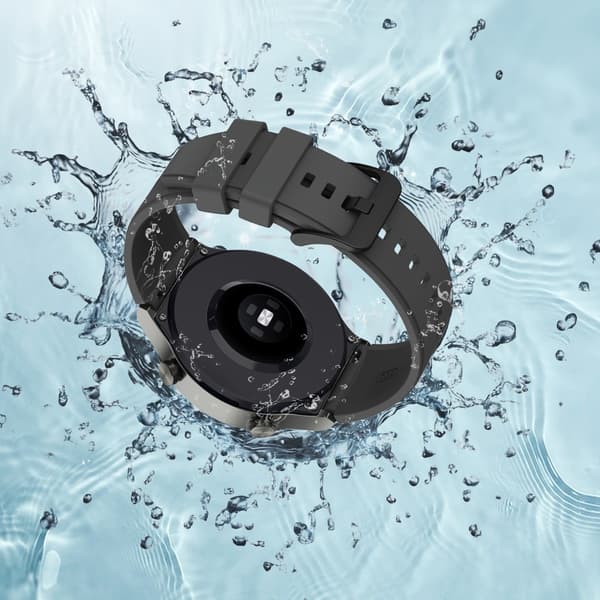 Huawei Watch GT2 Pro ranneke silikoni tummanharmaa Huawei Watch GT2 Pro DarkGrey