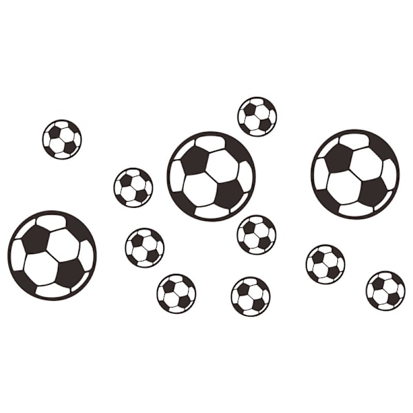Enkel fotboll pojke sovrum klassrum gymnasium kommersiell skönhet dekoration väggdekal självhäftande