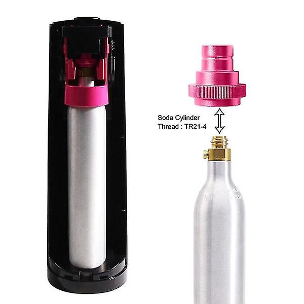 Hurtigkobling CO2-adapter Kompatibel Sodastream Vandsprinkler Duo Art, Terra, Tr21-4 Jnnjv