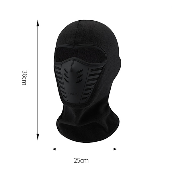 Huvudskydd motorcykel cykel ridning terrängskydd dammtät andningsbar vinter varm mask
