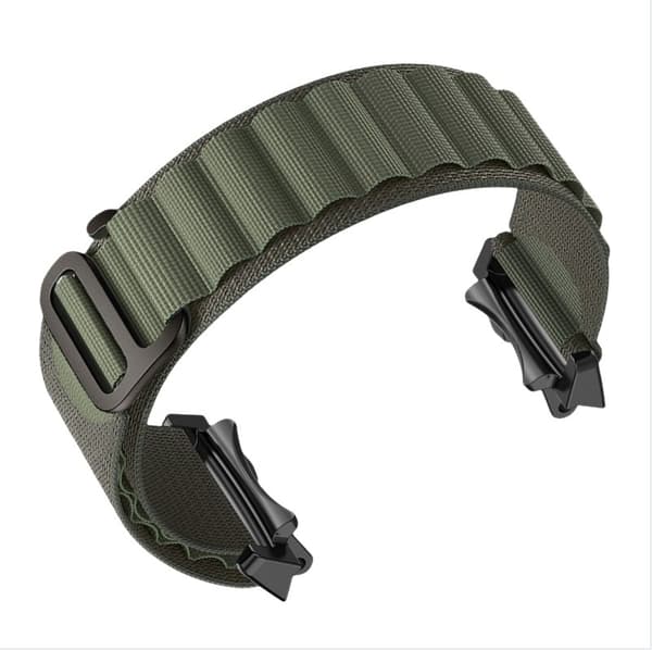 Yhteensopiva nailonlenkki Amazfit T-Rex 2:lle, vihreä Green