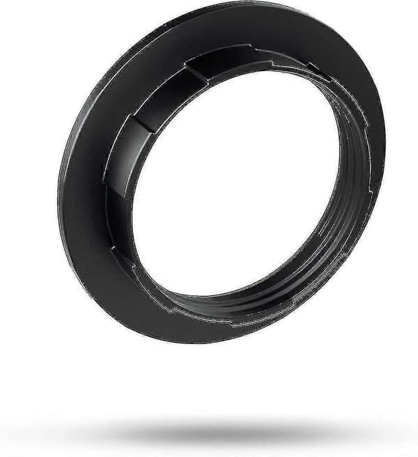 10 stk. lampeskjermreduksjonsring E27-omformer for lampeholder Roterbar lampeskjermtilpasning Plastskiveadapterring