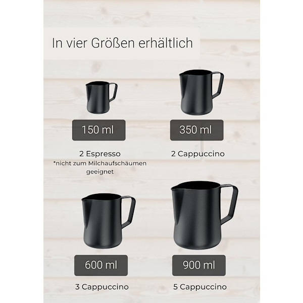 Mælkekanden, mælkekanden i rustfrit stål Mælkekande mælkekanden