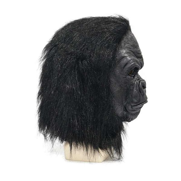 Halloween latex realistisk kostyme horror hette King Kong latex maske