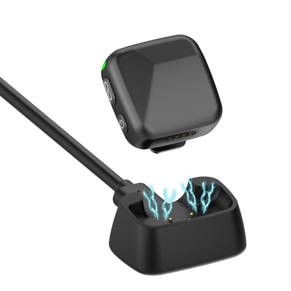 Ladedokk for DJI Mic Mini mikrofon-sender, bærbar ladebase magnetisk lader for DJI Mic Mini mikrofontilbehør (ingen