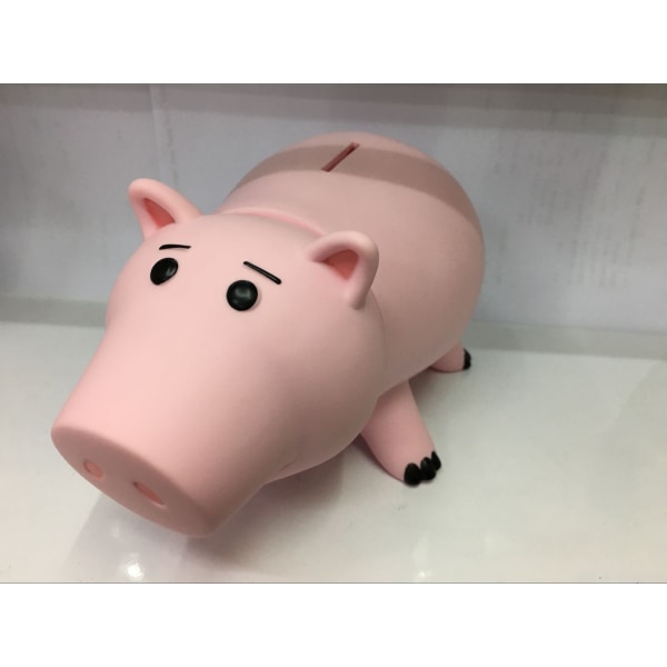 Sparegris til børn og voksne Toy Story Bank Pengekasse Plast Sparekasse Møntkasse Gave (Farve: Pink)