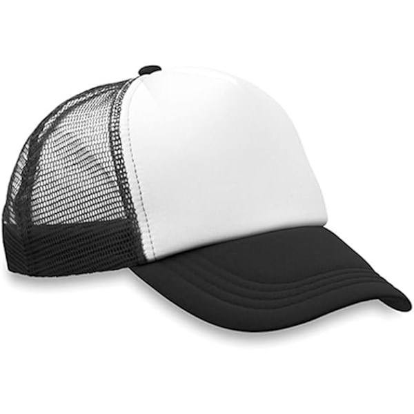 Svart Polyester Mesh Cap Sublimering Blank Mesh Cap Justerbar