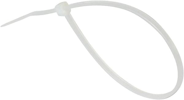 Nippusiteet valkoiset, 100 kpl nippusiteitä 10 cm pitkiä, 100 mm x 2,5 mm 100*2.5mm white