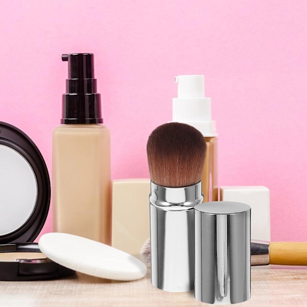 Indtrækkelig foundationbørste makeupbørste foundationapplikator kosmetik