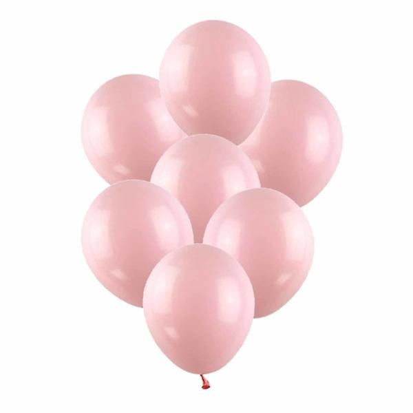 100 stk. Rosa Balloner 26cm Latex Fest Fødselsdag Rosa pink