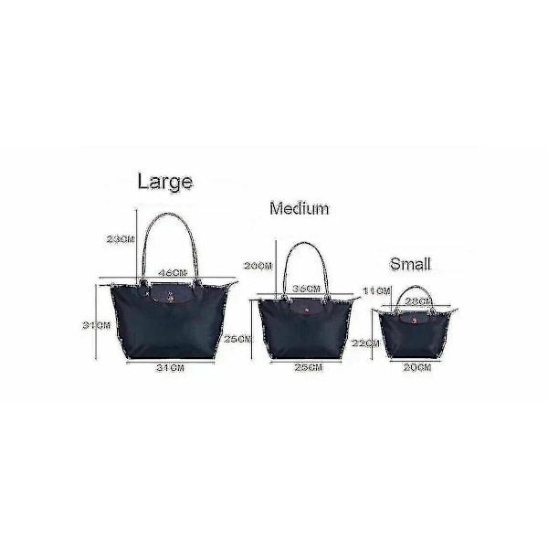 Kvinners Satchel Pliage Vesker navy blue s