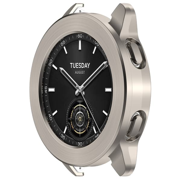 Suojakotelo Xiaomi Watch S3 Titaniumille Titanium