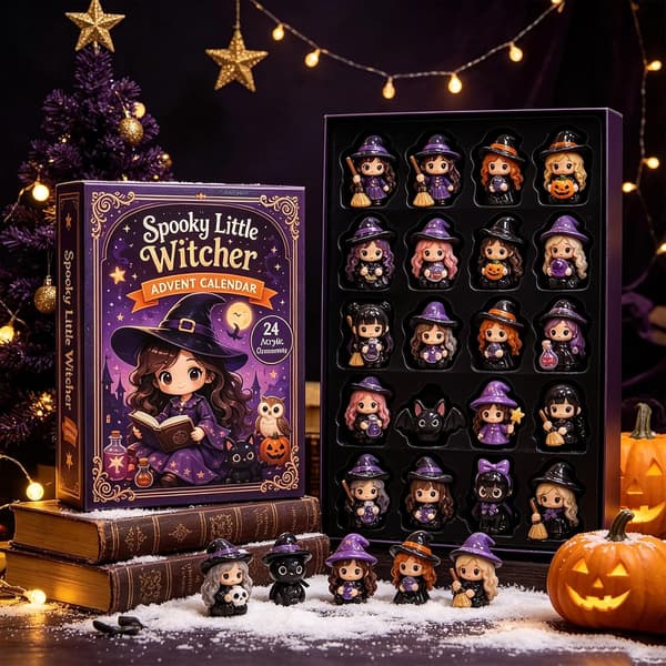 2026 Halloween nedtællingskalender, 24 dages hjemsøgt hus nedtælling (E) E