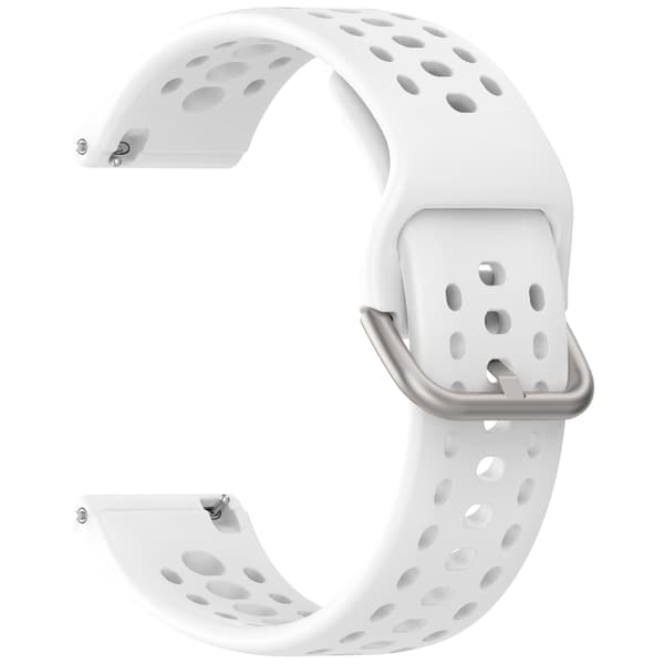 Silikone urrem til Amazfit Bip6 (A2435) Hvid White