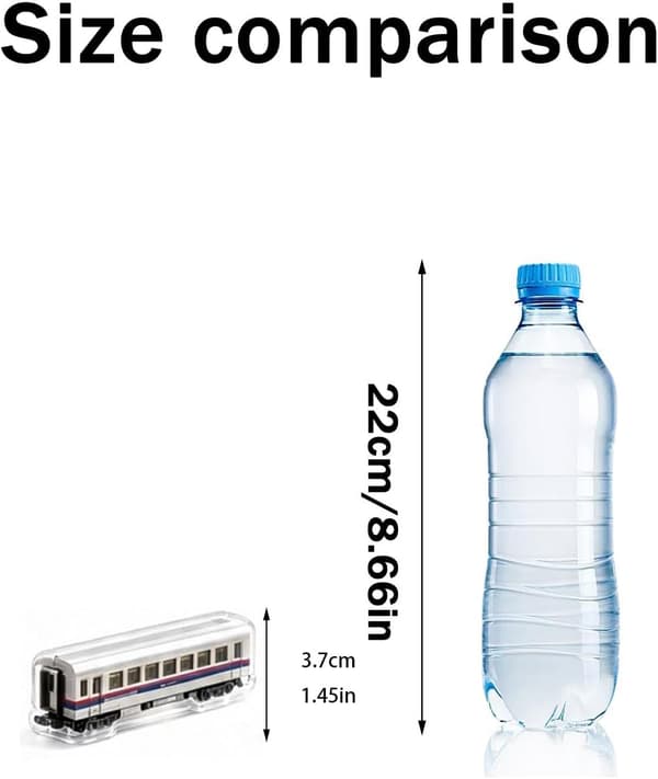 Jernbane Julekalender 2026, 2D Akrylfigurer Gave 24 stk. E