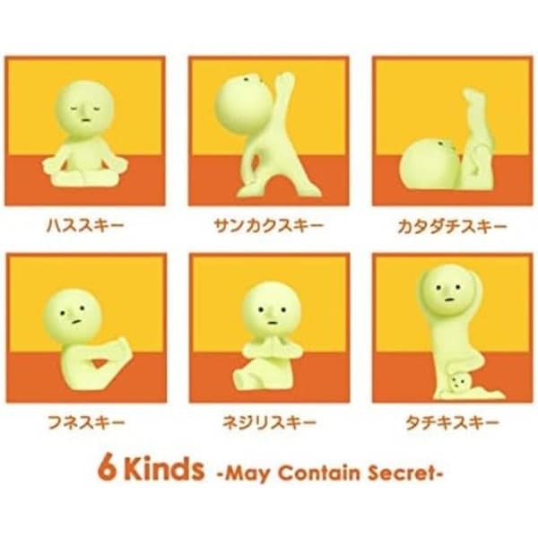 Ekte Smiski Corner Luminous Elf Series Blind Box, Tilfeldig figur gavekledningstil, 1 stk Dressing