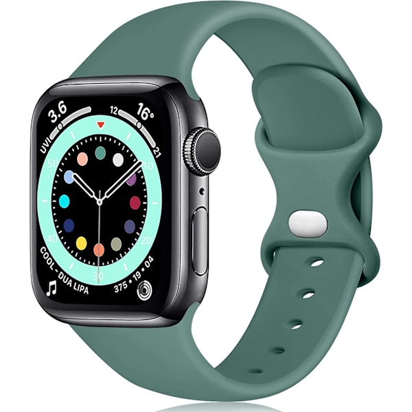 Silicone Strap Compatible With Apple Watch Strap 44mm 42mm 45mm 49mm, Replacement Straps For Apple Watch