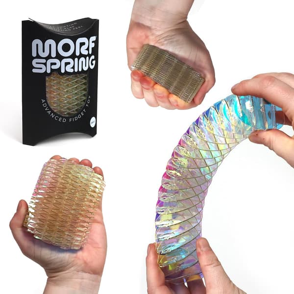 Morf Spring 3D Sensorisk Figgy Fidget-leksak, Enhörning, Liten Unicorn