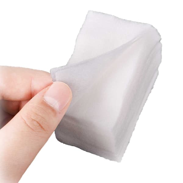 500 lofrie pads, negleservietter, hvite negleputer