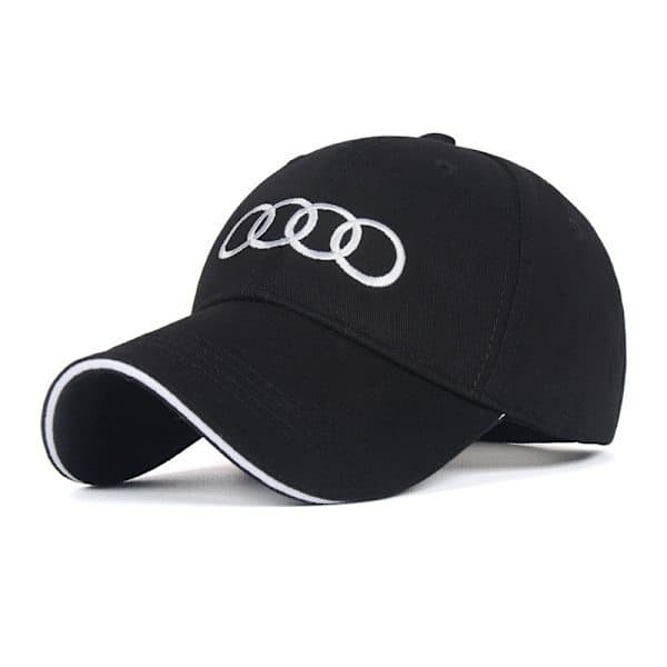 Audi original baseballkasket, unisex, sort