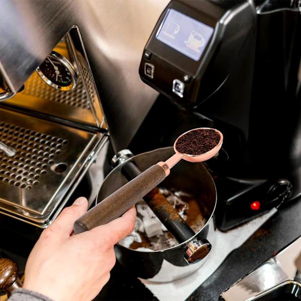 6,7 tommers 1 spiseskje kaffeskje for malt kaffe Tre lang håndtak kaffebønneskje teskje måleskje, 1 ss