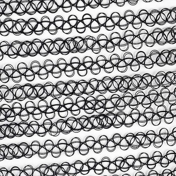 2-pack Choker Halsband - One size Svart one size
